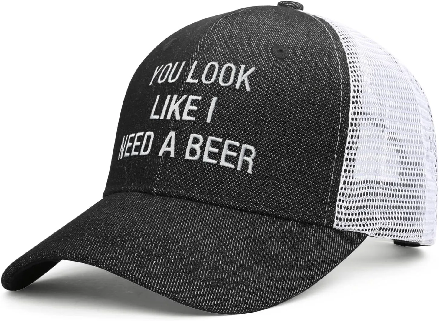 You Look Like I Need A Beer Hat Embroidered for Men Women