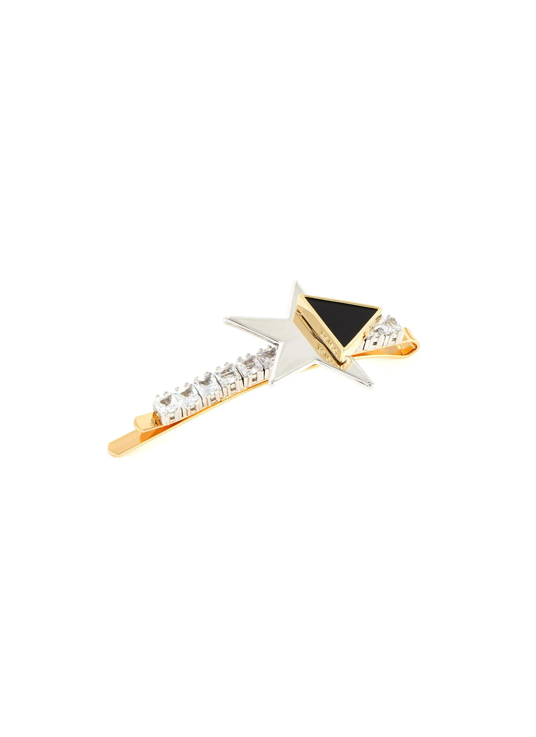 ZIRCON EMBELLISHED STAR DECO HAIR CLIP